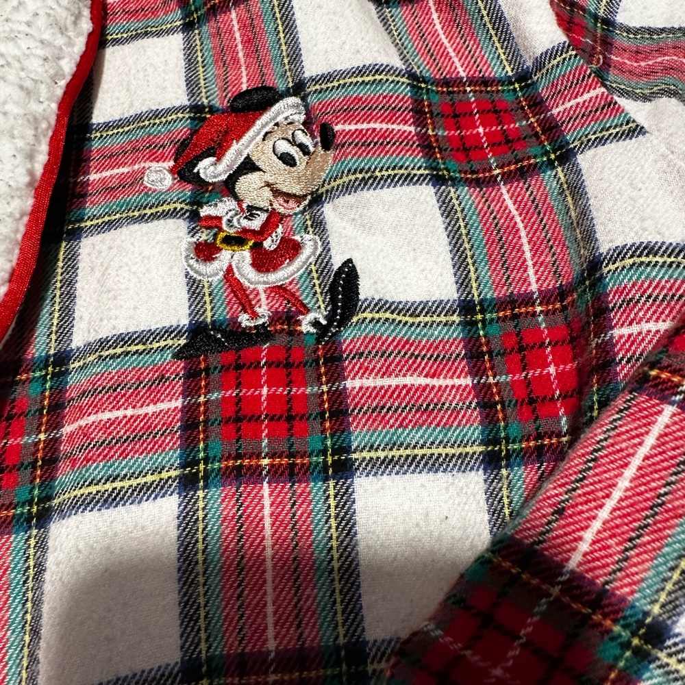 Disney Holiday Adult Large Bathrobe Mickey Mouse Cozy